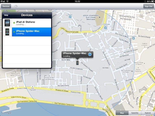 Find My iPhone iPad iPod touch
