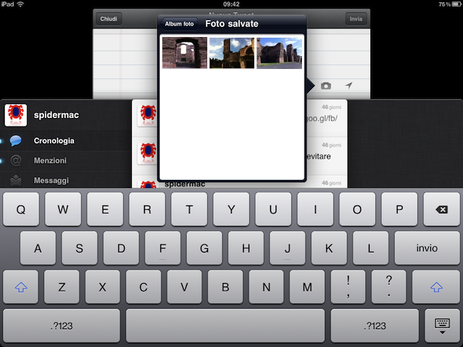 Twitter aggiunge il supporto per le foto e video realizzati con iPad 2