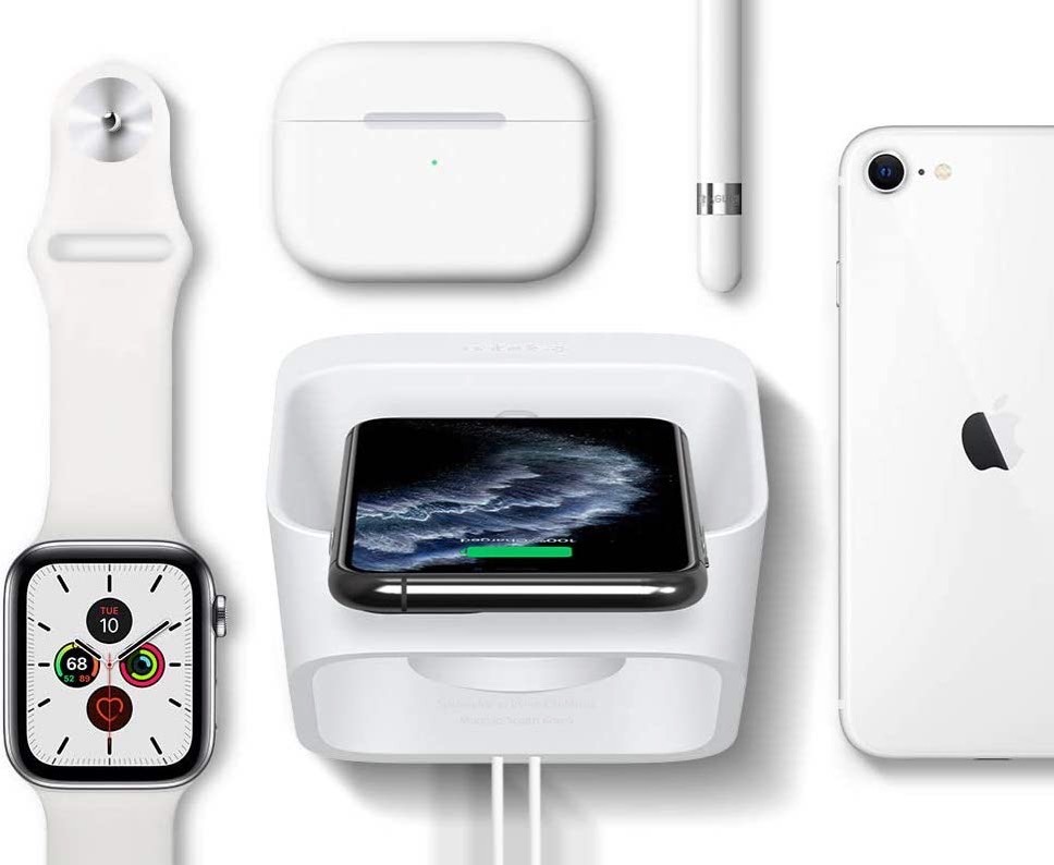 Spigen 2 in 1 ricarica iPhone e Apple Watch contemporaneamente a €20 :  SPIDER-MAC