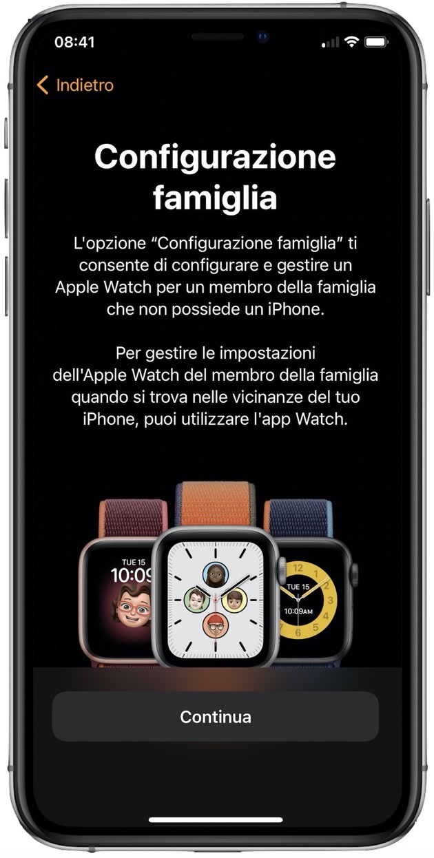 Apple Watch: configurazione famiglia sarà disponibile oggi, ma richiede  modelli Cellular e un piano Vodafone : SPIDER-MAC