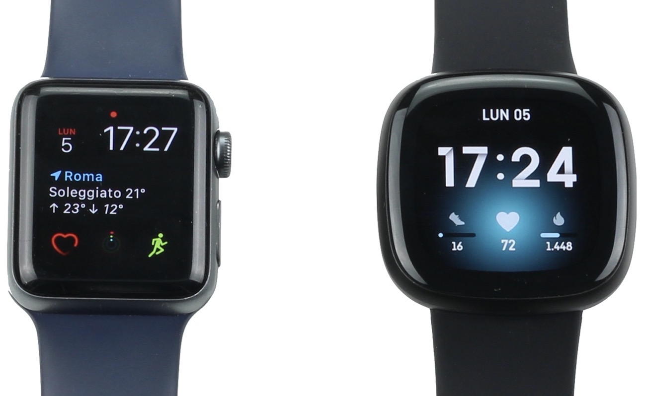 Recensione Apple Watch Series 3 A 229 E Confronto Fitbit Versa 3 Spider Mac