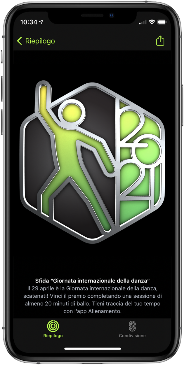 Ballate 20 minuti per vincere la sfida Apple Watch “Giornata internazionale  della danza” : SPIDER-MAC