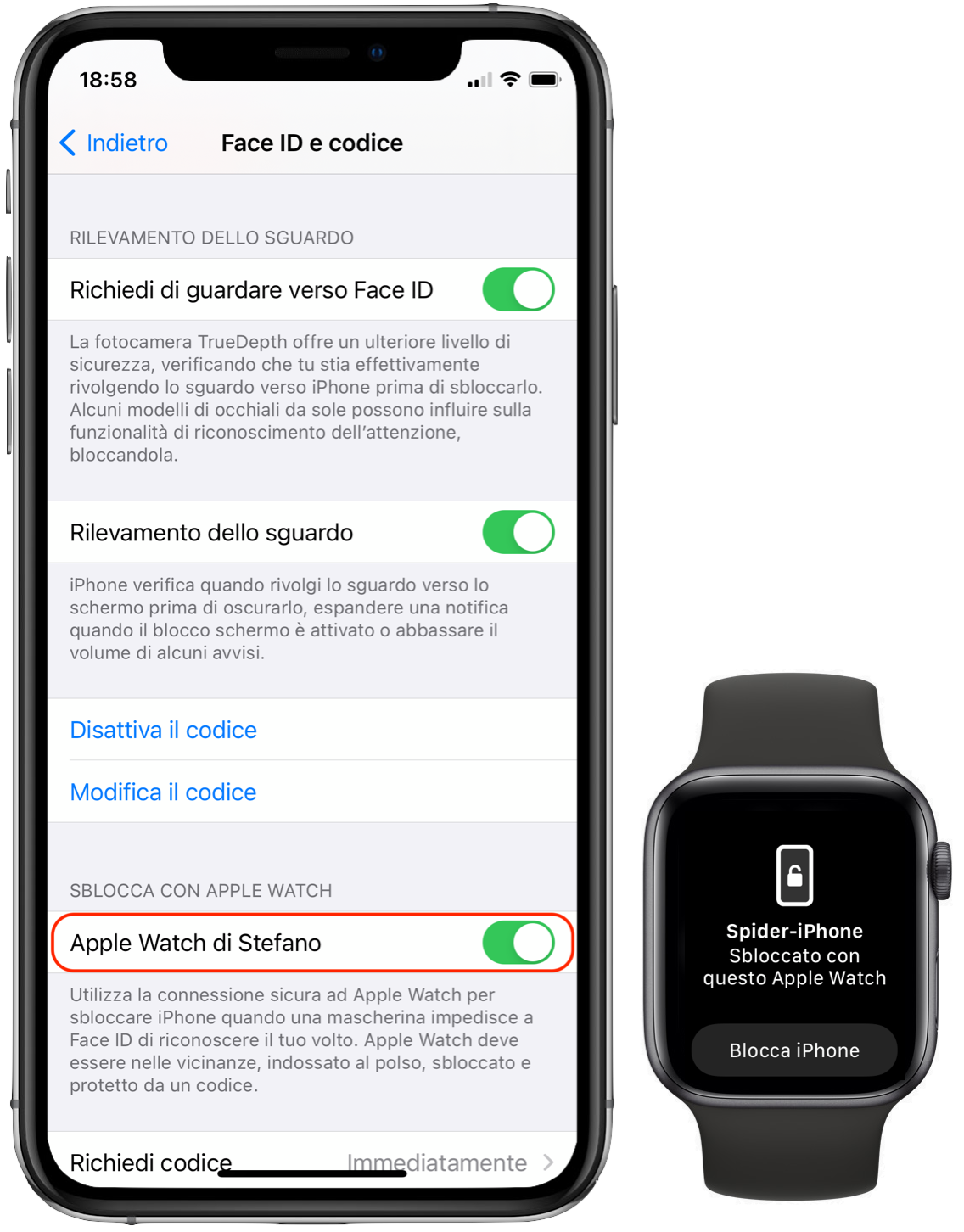 iOS 15.1 beta 2 risolve il bug “Sblocca con Apple Watch” con iPhone 13 :  SPIDER-MAC