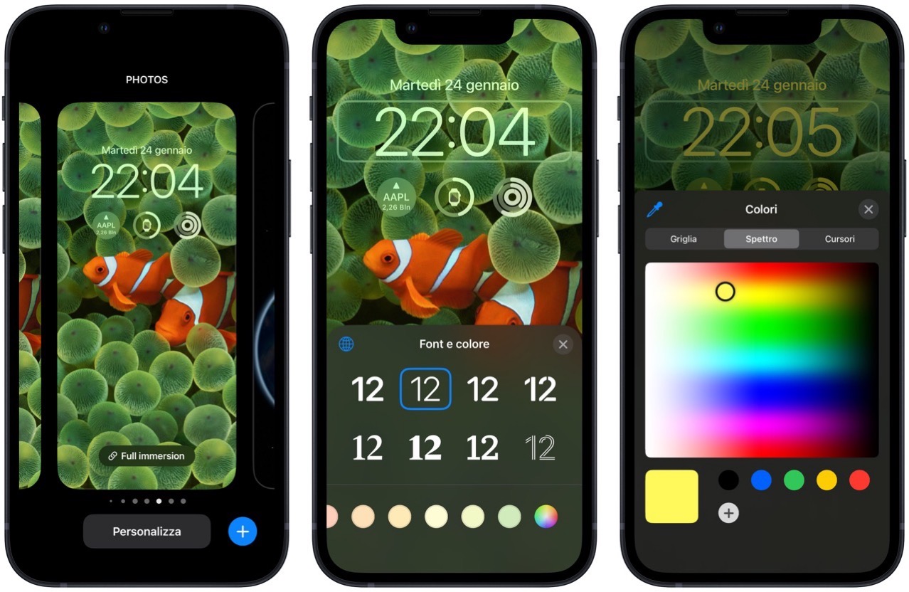 iPhone: come modificare font e colori dell’orologio – SPIDER-MAC